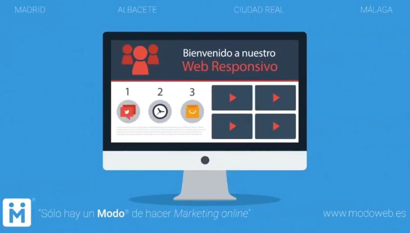 Marketing online. modoweb.es Diseño de páginas web Ciudad Real. Madrid. Albacete. Málaga