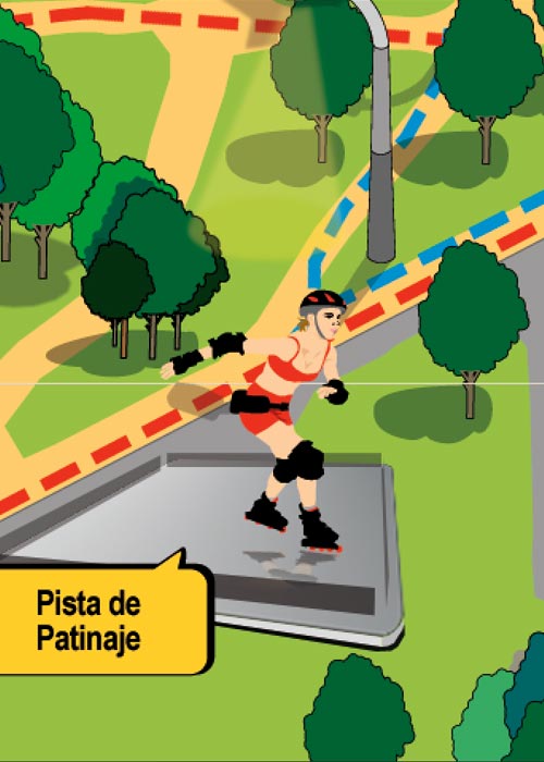 ilustración diseño gráfico ciudad real patronato de deportes 6